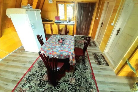 کلبه چوبی دوبلکس دو خواب در بابل