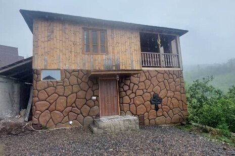 کلبه دوبلکس دوخواب جنگلی شاهین در بابل