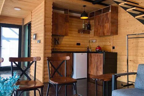 کلبه دوبلکس جکوزی دار مبله دوخواب در بابل