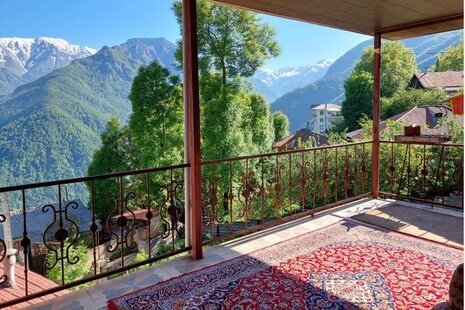 واحد دوخواب در طبقه اول ویلا تنکابن