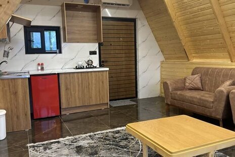 کلبه سوئیسی دوبلکس دوخواب جکوزی دار در سوادکوه