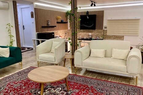 واحد مبله تکخواب در طبقه همکف ویلا عارف در ماسال
