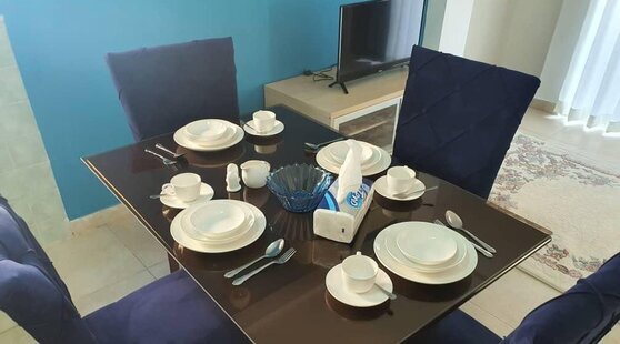 آپارتمان مبله دوخواب سورمه ای در کیش