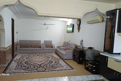 آپارتمان مبله دو خواب طبقه همکف در جنگل گلستان دشت