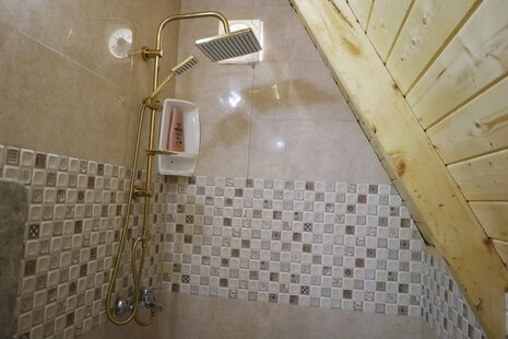 کلبه سوئیسی چوبی دوبلکس تکخواب توسکا در بابل