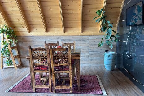 کلبه سوئیسی دوبلکس تکخواب در نشتارود
