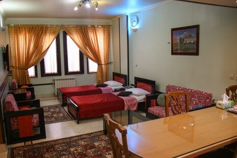 واحد تکخواب 4 تخته در هتل آپارتمان اصفهان