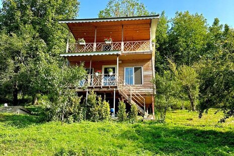 کلبه چوبی دو خواب دوبلکس در ماسال