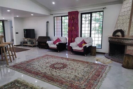 واحد طبقه اول دوبلکس در باغ ویلا در تنکابن