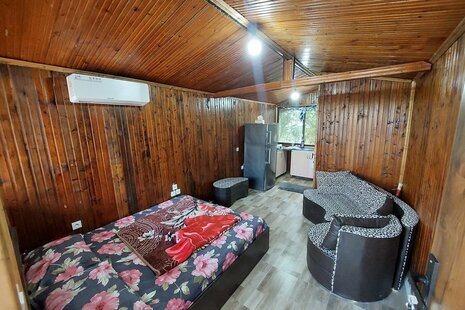 کلبه سوئیت چوبی نزدیک به ساحل در رامسر