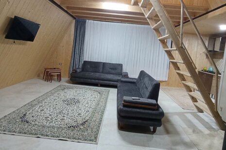 کلبه سوئیسی دوبلکس دوخواب کوچولو در بندرانزلی