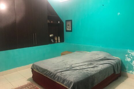 واحد دو خواب مبله طبقه همکف ویلا آفتاب در منجیل