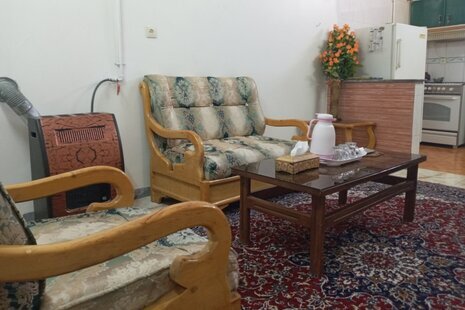 آپارتمان مبله تکخواب طبقه همکف در شیراز