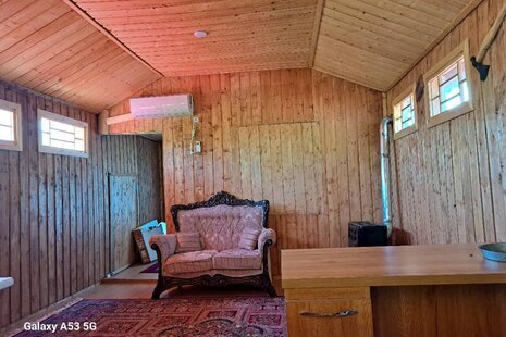 واحد مبله تکخواب در طبقه اول ویلا در شفت