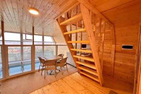 کلبه دوبلکس استخردار لمپا 3 در شیرگاه