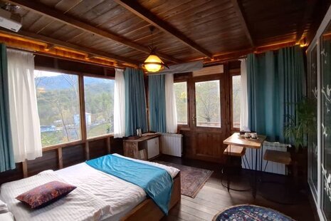 کلبه 25 متری دو نفره ی ماه تی تی در تنکابن