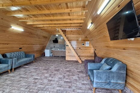 کلبه دوبلکس شمشاد تکخواب در شیرگاه