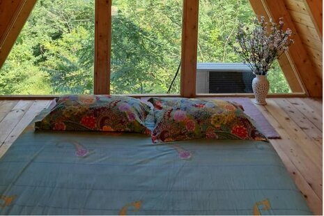 کلبه سوئیسی مبله تکخواب شریف در کتالم و سادات شهر