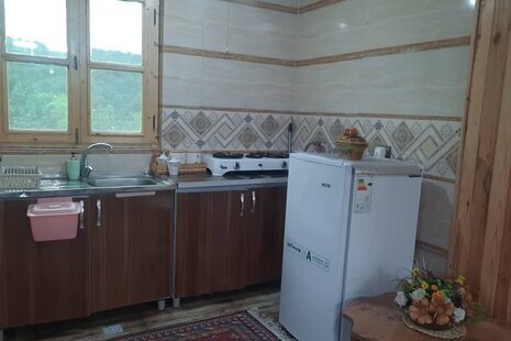 کلبه تکخواب جکوزی دار در شیرگاه