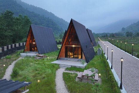 کلبه سوئیسی دوبلکس تکخواب 3 در شیرگاه