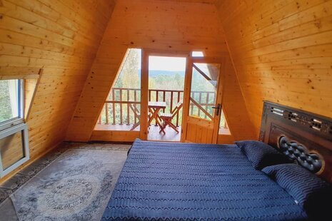 کلبه سوئیسی دوبلکس تکخواب لفور در بابل