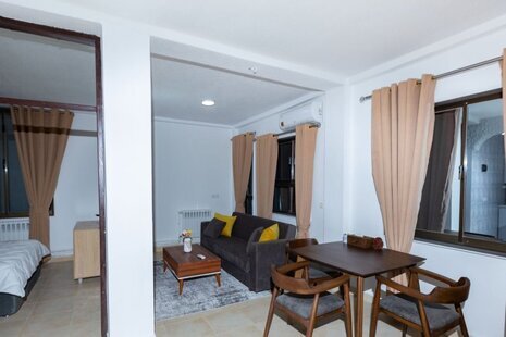 آپارتمان مبله تک خواب در هتل آپارتمان بندرانزلی