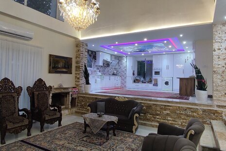 ویلا دوبلکس مبله سه خواب عمارت سبز در فومن