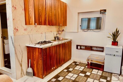 واحد مبله تک خواب 6 در هتل آپارتمان همدان