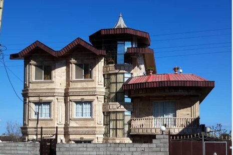 واحد تکخواب مبله در طبقه همکف ویلا رامسر