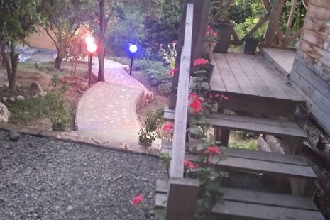 کلبه دوبلکس چوبی نقلی (1) در رودسر