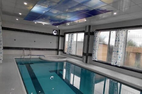 واحد استخردار دوخواب طبقه همکف ویلا در چالوس