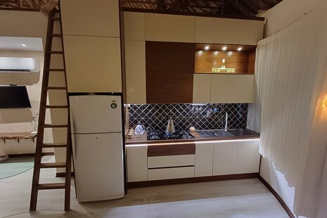 ویلا دو طبقه استخردار مبله دوخواب لوکس خیال در چهارباغ