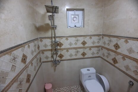 واحد مبله دوخواب در طبقه همکف ویلا  کاسپین در پره سر