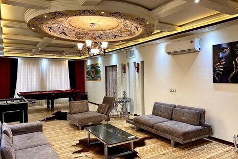 ویلا لوکس مبله دوخواب استخردار در اصفهان