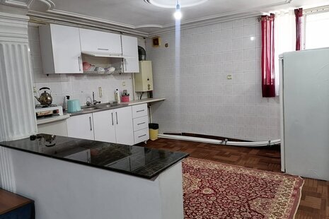 واحد تکخواب مبله طبقه همکف ویلا در لنگرود