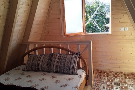 کلبه سوئیسی دوبلکس تکخواب در سوادکوه