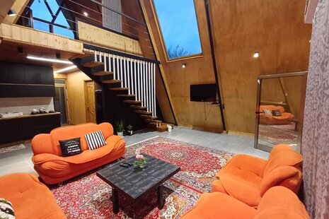 کلبه سوئیسی دوخواب دیار در آستانه اشرفیه