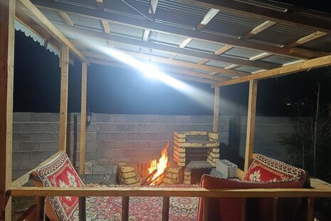 کلبه چوبی دوخواب مبله در ماسال