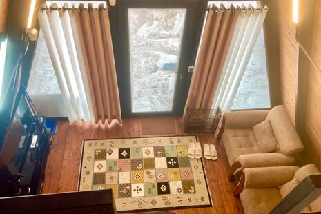 کلبه سوئیسی تکخواب میراث 1 در نور