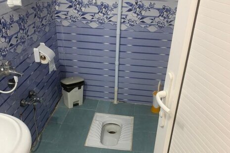 اتاق تک درخت در اقامتگاه بومگردی کاشان