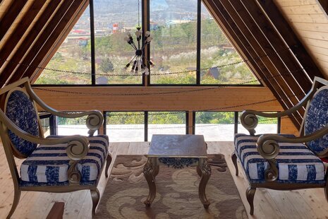 کلبه سوئیسی دوخواب مبله آرمو در بابل