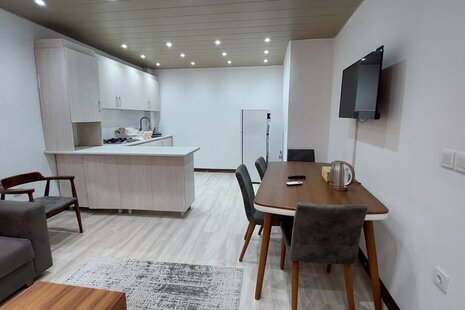 آپارتمان مبله دوخواب مجزا 1 در هتل آپارتمان بندرانزلی