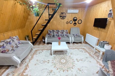 ویلا دوبلکس تکخواب سوئیسی گولی مرد در ماسال
