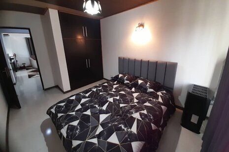 واحد مبله دوخواب دلنشین در طبقه همکف ویلا رویان