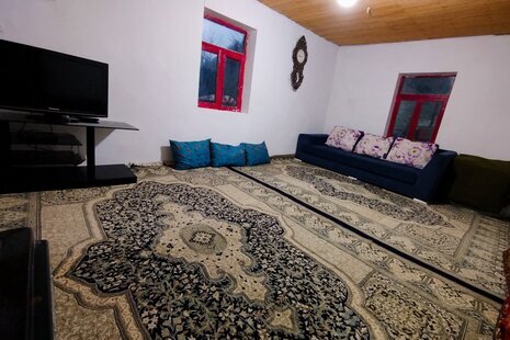 ویلا سنتی دو خواب با چشم انداز رودخانه و جنگل در فومن