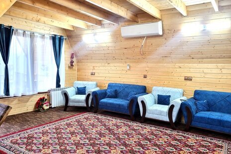 کلبه سوئیسی دوبلکس دوخواب استخردار در سوادکوه