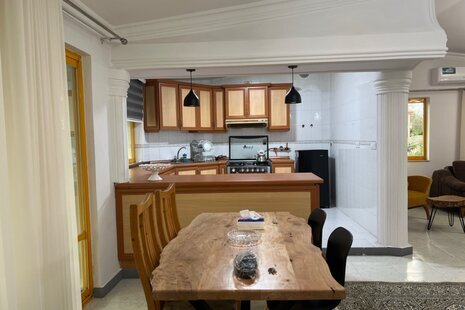 واحد مبله دوخواب در طبقه دوم ویلا در چالوس