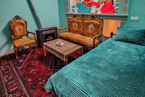 اتاق پاسیار اقامتگاه بوگردی در نطنز