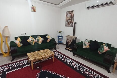 واحد مبله تکخواب طبقه همکف ویلا گل لاله 1 در گرگان
