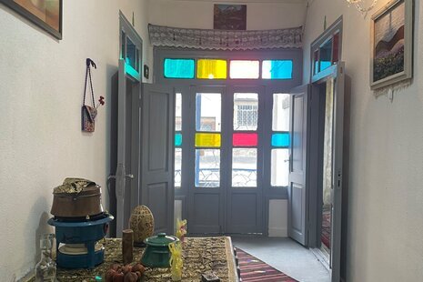 اتاق گل بانو در خانه تاریخی بومگردی مشهد